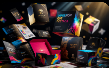 Colección premium de productos impresos