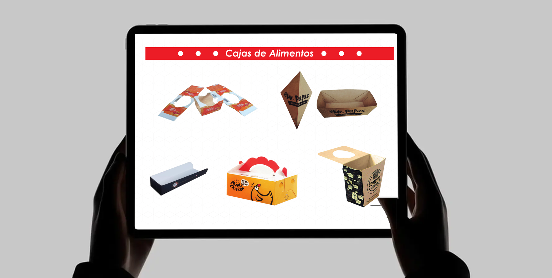 Cajas de alimentos: comida rápida