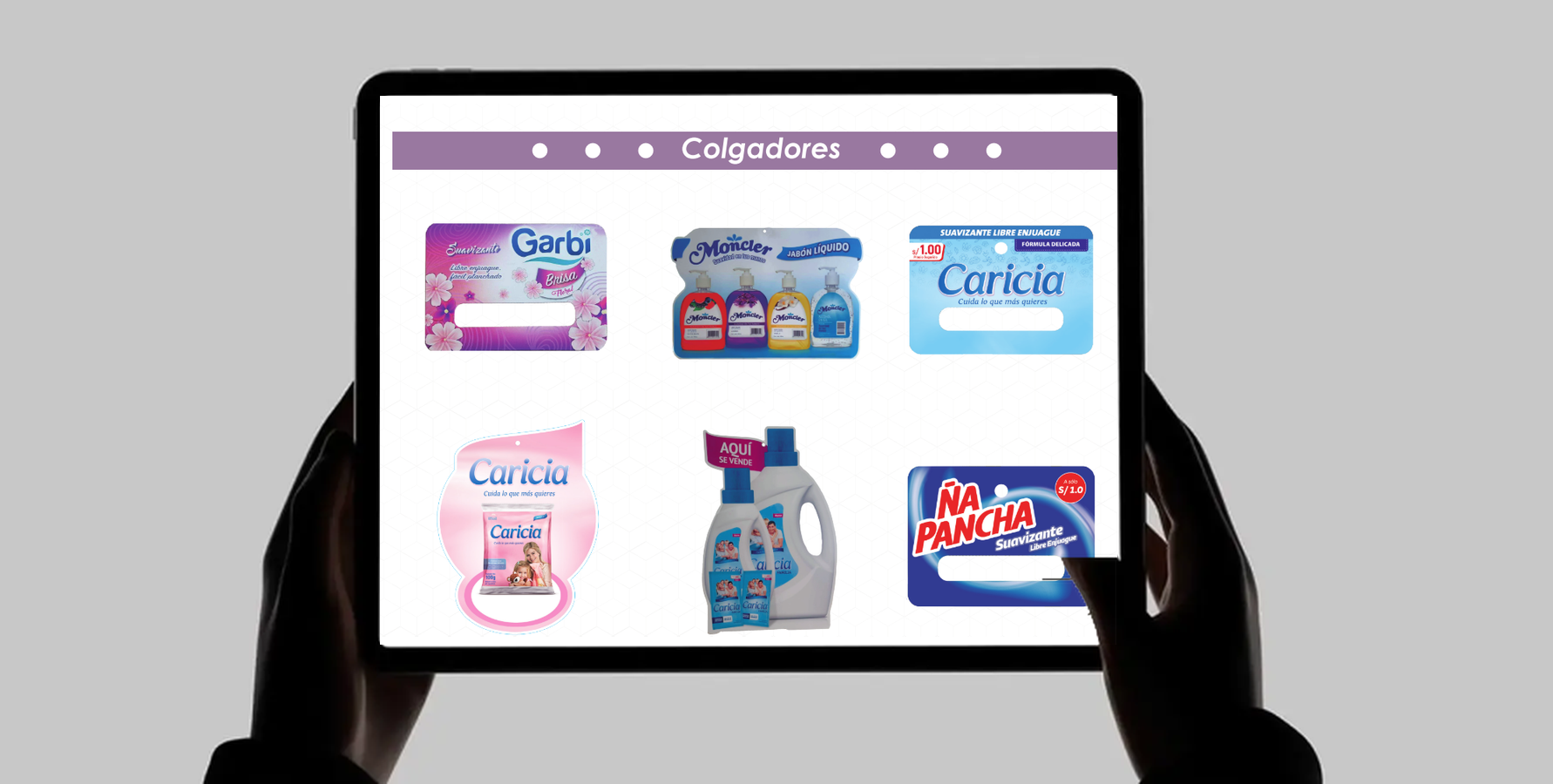 Colgadores para punto de venta