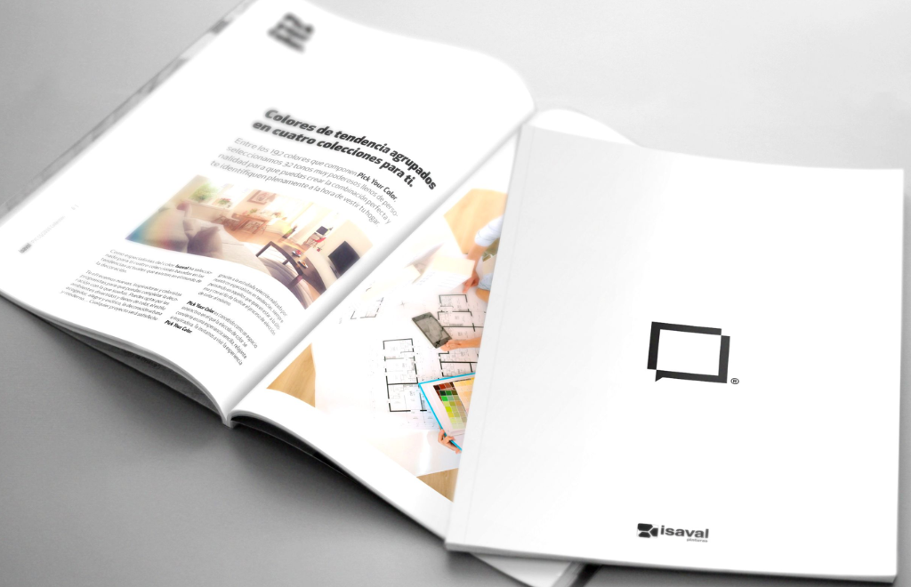 Catálogo Isaval Pinturas - Diseño corporativo profesional